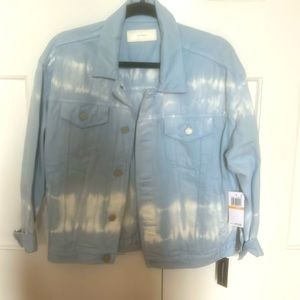 BLANKNYC tie dye denim jacket